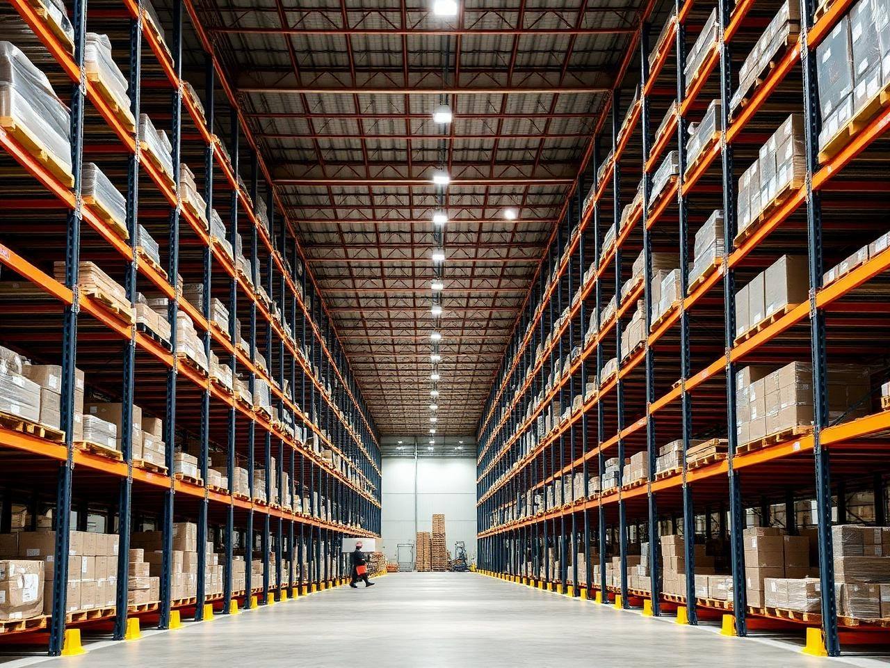 7.000 m² lager med brugte pallereoler hos ReolExperten